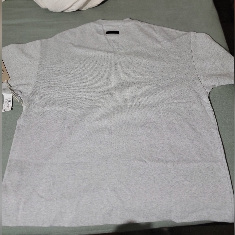 Gray Essential Oversized Shirt - Picture 2 of 4